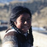 A girl from Bolivia. 
