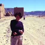I'm standing on ancient desert sands. 