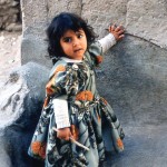 Beautiful child in Yemen. 